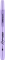 Textmarker retractabil Writech Pastel  lilac